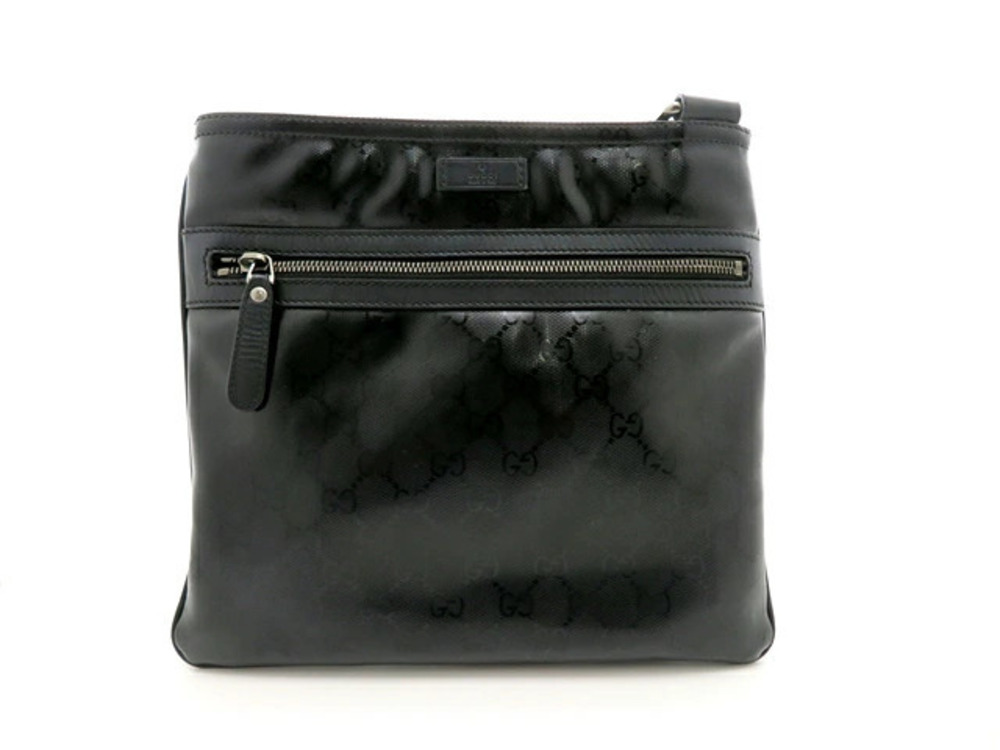 Gucci Shoulder Bag GG Imprime Enamel